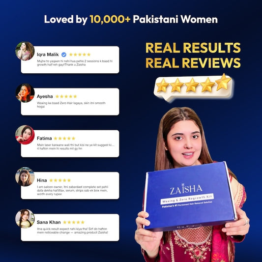Zaisha Waxing & Zero Regrowth Kit