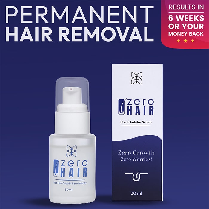 ZERO HAIR SERUM Permanent Hair Removal
