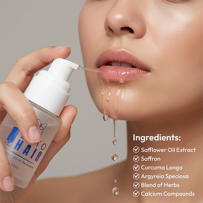 ZERO HAIR SERUM Permanent Hair Removal