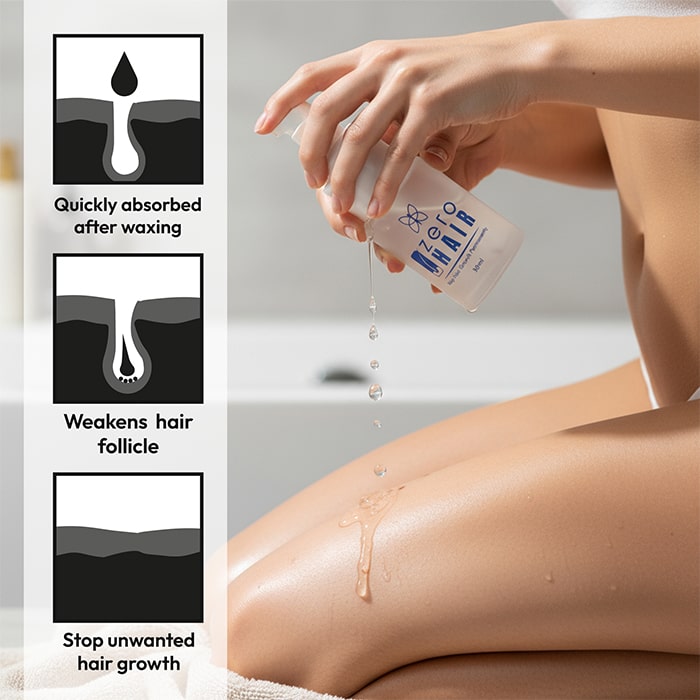 ZERO HAIR SERUM Permanent Hair Removal
