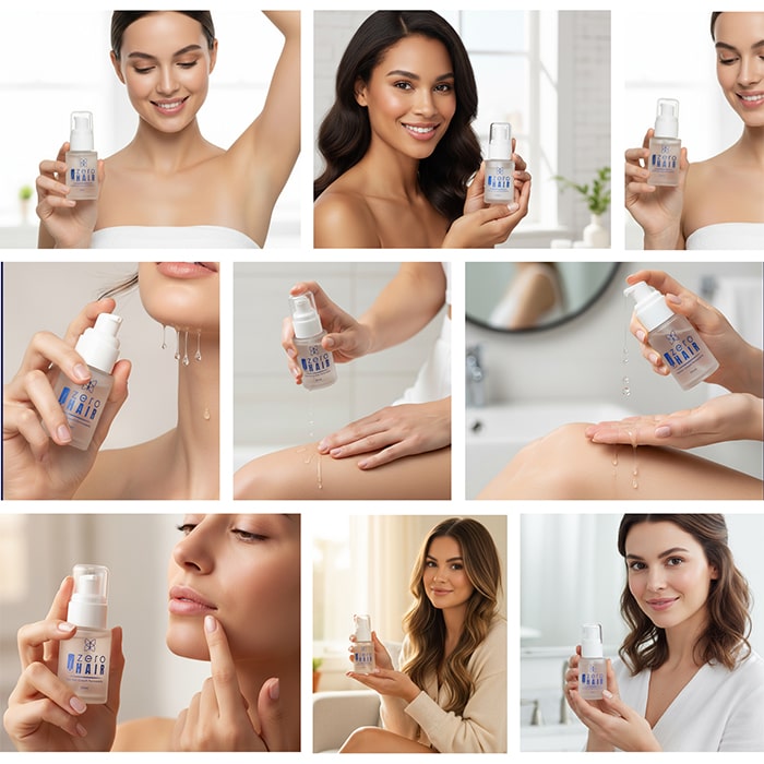 ZERO HAIR SERUM Permanent Hair Removal