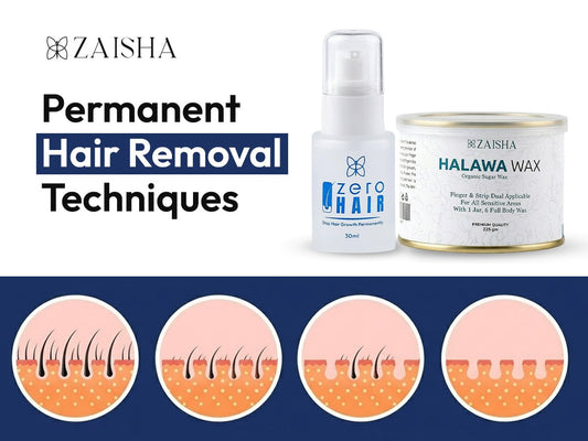 Permanent Hair Removal Techniques: Smooth, Hair-Free Skin - ZAISHA