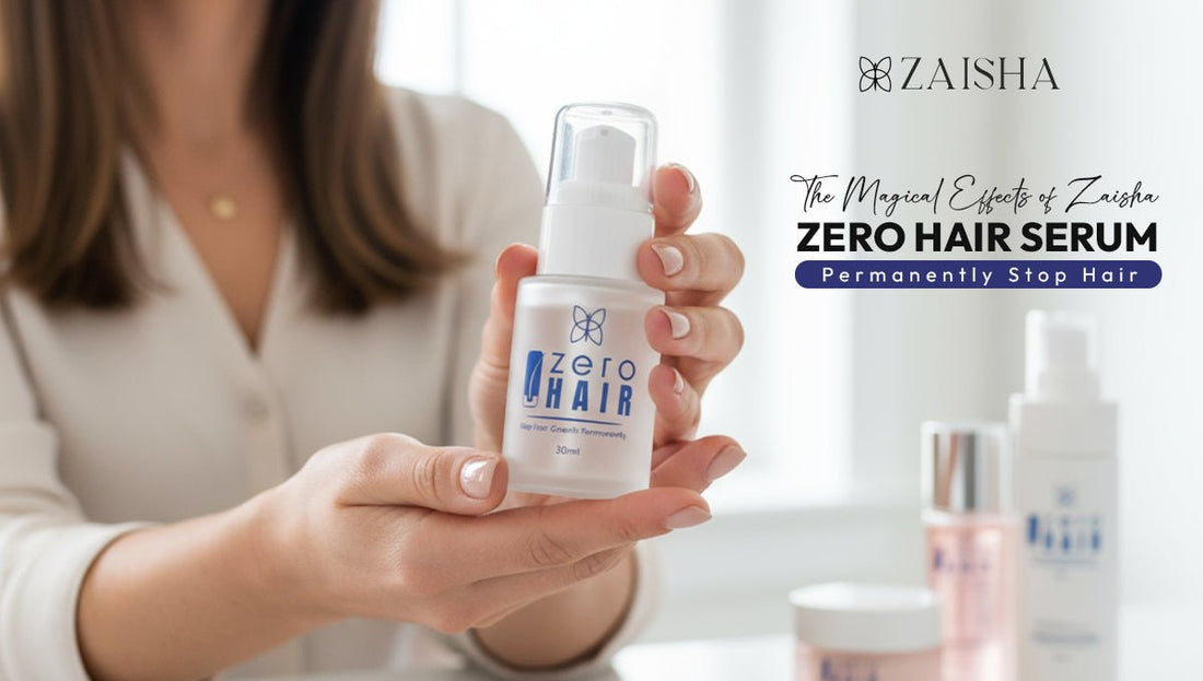 The Magical Effects of Zaisha ZERO HAIR SERUM-Permanently Stop Hair - ZAISHA