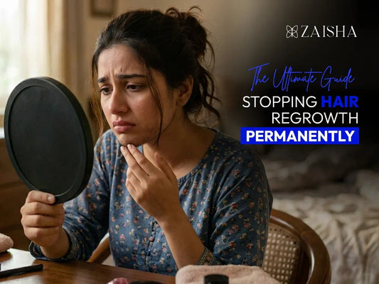 The Ultimate Guide to Stopping Hair Regrowth Permanently - ZAISHA