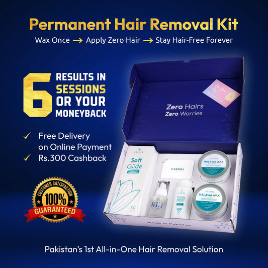 Zaisha Waxing & Zero Regrowth Kit