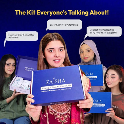 Zaisha Waxing & Zero Regrowth Kit