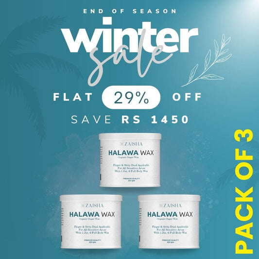 Halawa Organic Finger Wax Pack of 3