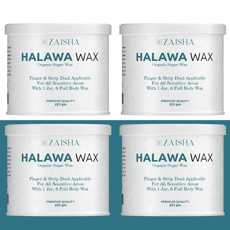 Halawa Organic Finger Wax Pack of 4