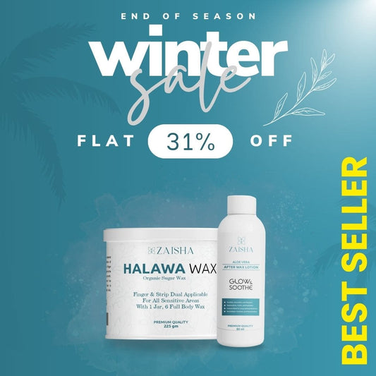 Halawa Organic Finger Wax With After Wax Lotion