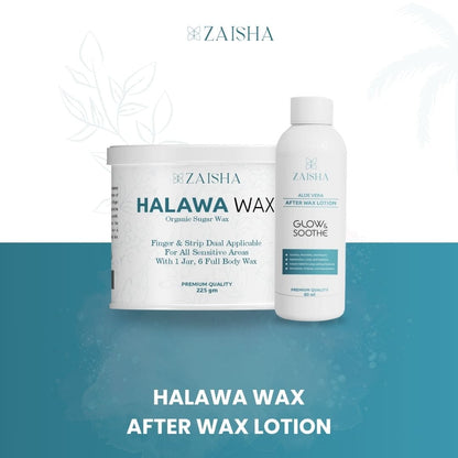 Halawa Organic Finger Wax With After Wax Lotion
