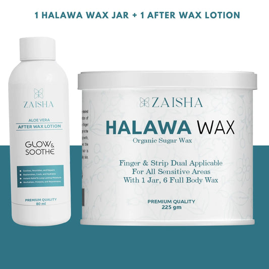 Halawa Organic Finger Wax With After Wax Lotion