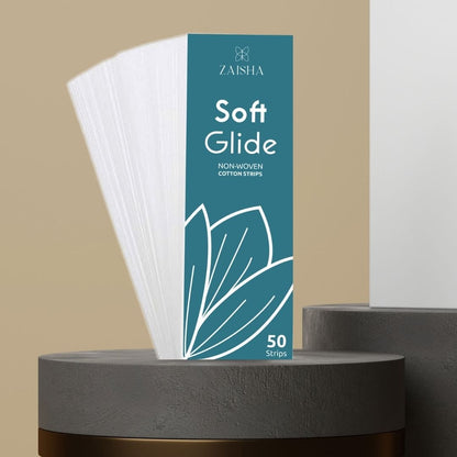 SOFT GLIDE NON-WOVEN COTTON STRIPS 50 PCS