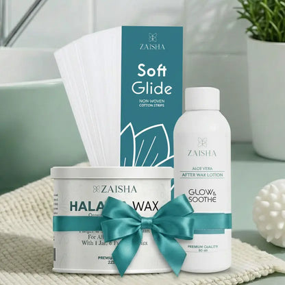 Trio Pack - Wax + Lotion + Strips