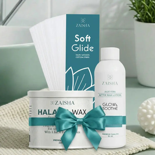 Trio Pack - Wax + Lotion + Strips