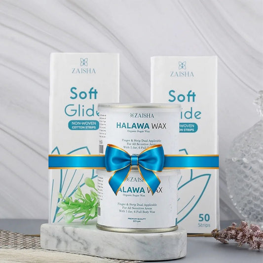 Best Seller - 2 Halawa Wax + 2 Strips - ZAISHA