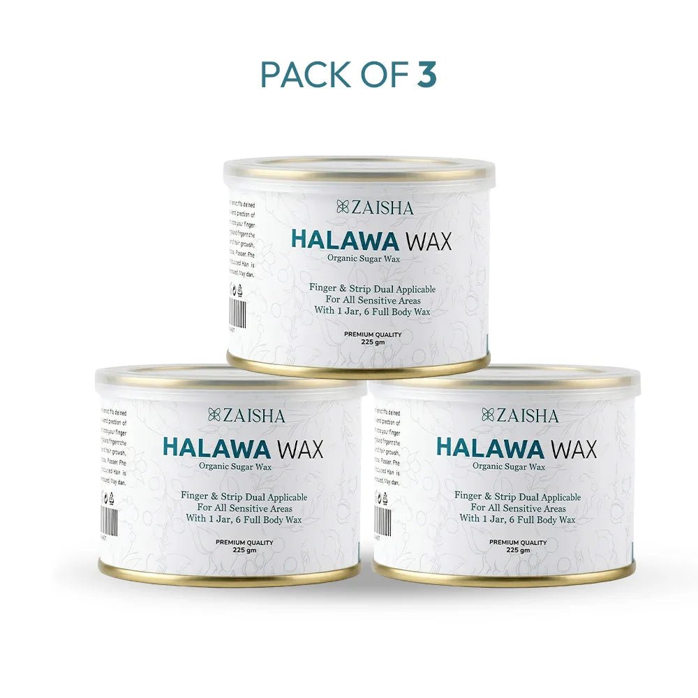 Pack of 3 - Halawa Wax - ZAISHA