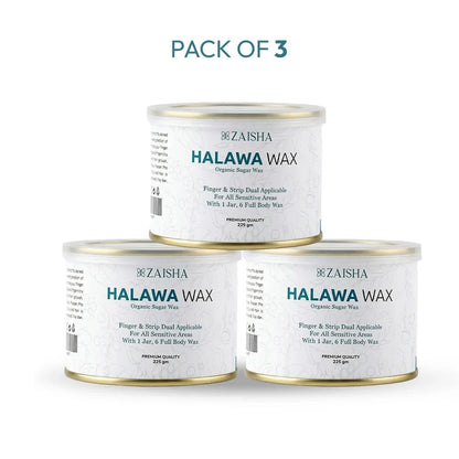 Pack of 3 - Halawa Wax - ZAISHA