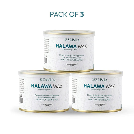 Pack of 3 - Halawa Wax - ZAISHA