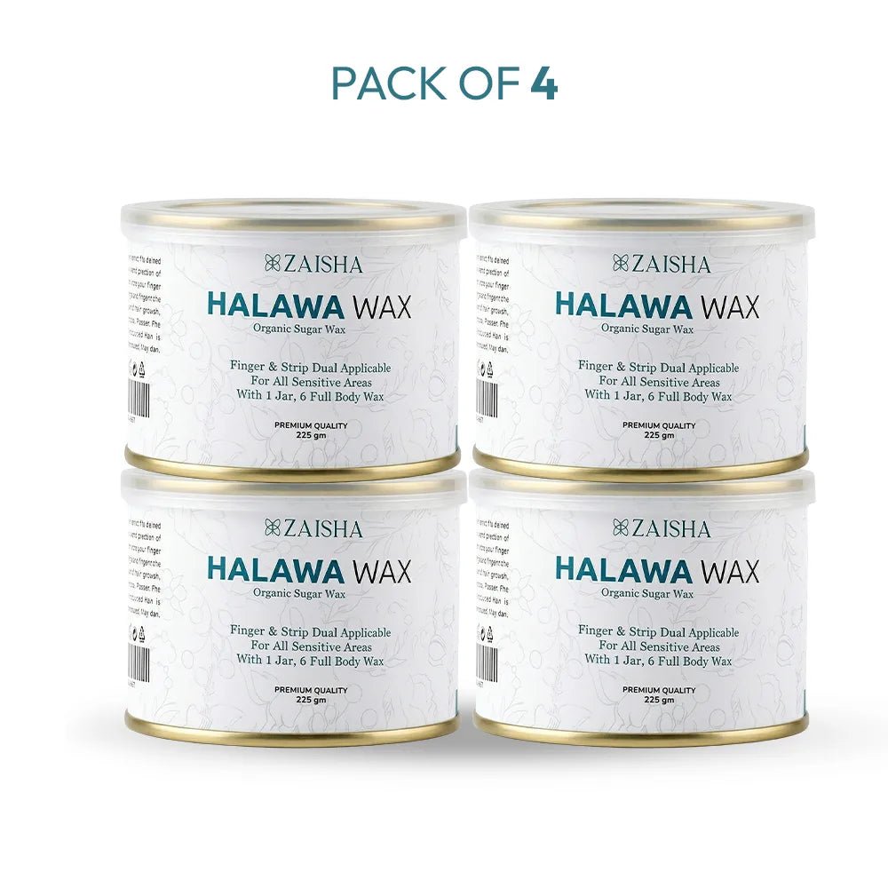 Pack of 4 - Halawa Wax - ZAISHA