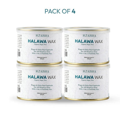 Pack of 4 - Halawa Wax - ZAISHA