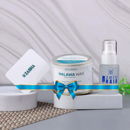 Zero Hair + Halawa Wax + Applicator - ZAISHA