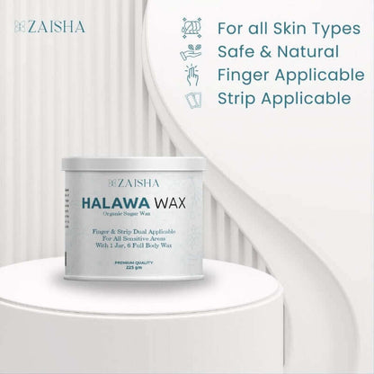 Zero Hair + Halawa Wax + Applicator - ZAISHA