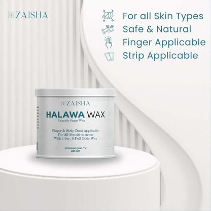 Zero Hair + Halawa wax + Strips - ZAISHA