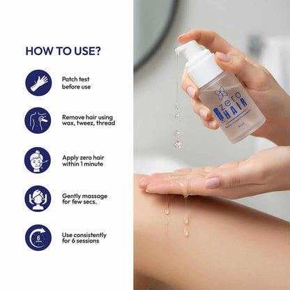 Zero Hair Serum + Free Lotion - ZAISHA